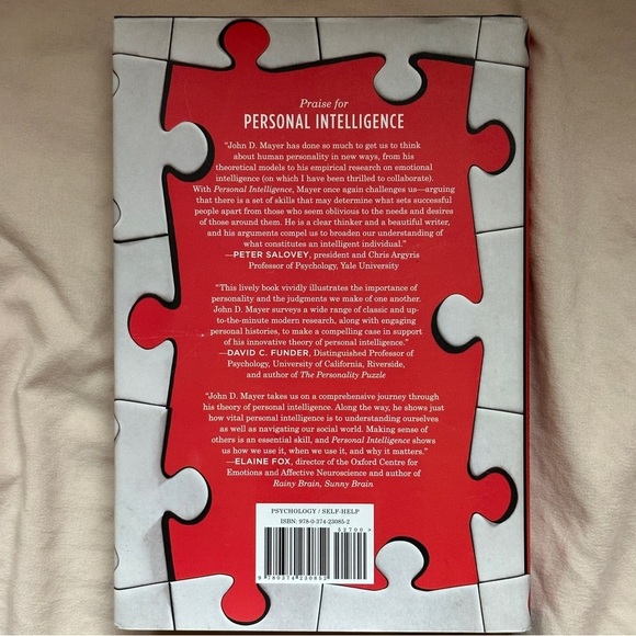 Personal Intelligence by John D. Mayer | Psychology, Self-help | Hardcover Book - Picture 2 of 7